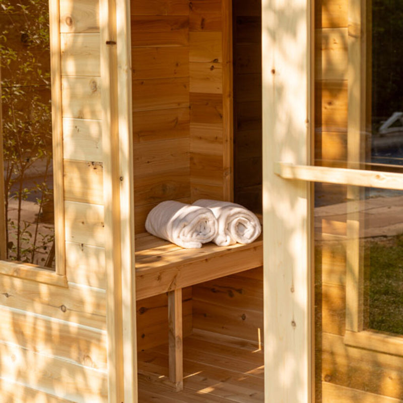 Georgian Cabin Sauna with Changeroom