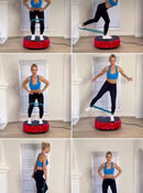 Power Plate MOVE Full Body Mobile Vibration Platform, RED