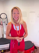 Power Plate MOVE Full Body Mobile Vibration Platform, RED