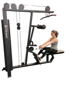 SB Fitness Commercial Lat Pulldown/Low Row Combo w/200 lb. Stack
